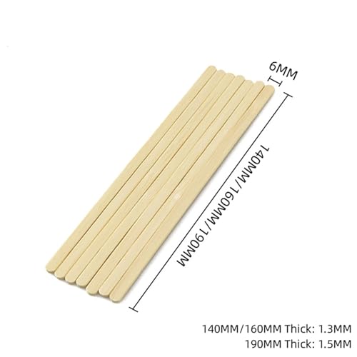 Palillo de madera para manualidades que evita astillas en maquetas 7