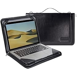 Cargador Acer Aspire V15 Nitro Broonel Funda Tipo Mensajero De Piel Negra Para Ordenador Portátil - Compatible con la Acer Aspire V15 Nitro/V Nitro Black Edition
