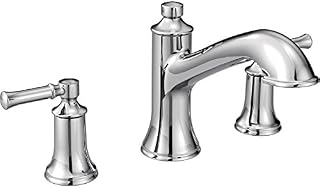 Moen T683 T683 Dartmoor Zweigriff Hohe Arc römischen Badewanne Wasserhahn, Chrom, 1
