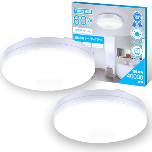 aurogeek LEDV[OCg 4 ^ LEDƖ `ی^ L ֓ ledd 5000K 60W 䏊 ʏ gC 900lm F 2Zbg