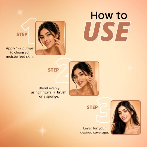 Image of Fashion Colour Light Weight Reboot Foundation | Full Coverage Liquid Foundation | Natural Glossy Finish | Covers Blemishes, Dark Spots & Uneven Skin Tone | Lightweight Long Lasting Makeup | (N02-Vanilla)