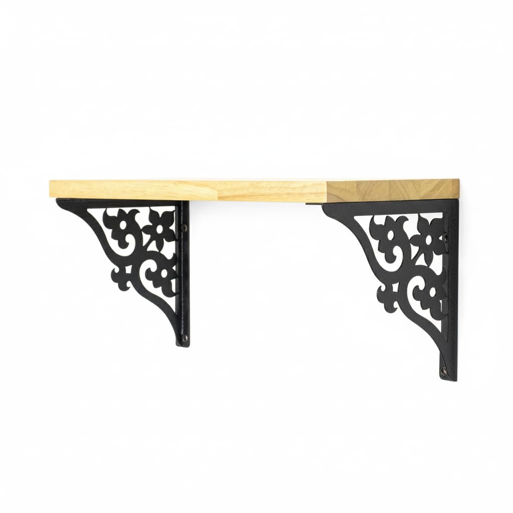 Spillbox Wooden Pooja Shelf - Wall Mount Temple -3