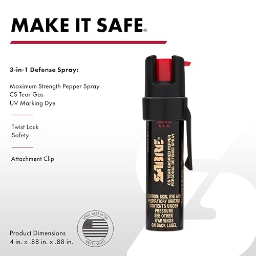 SABRE Advanced 3-in-1 Pepper Spray