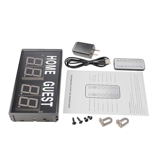 Marcador digital LED multisport para interiores miniatura 6