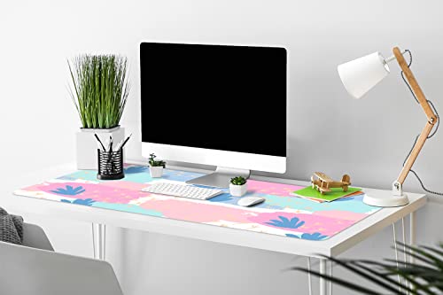 Sous-main de bureau 90x45cm vinyle Decormat protection empreintes