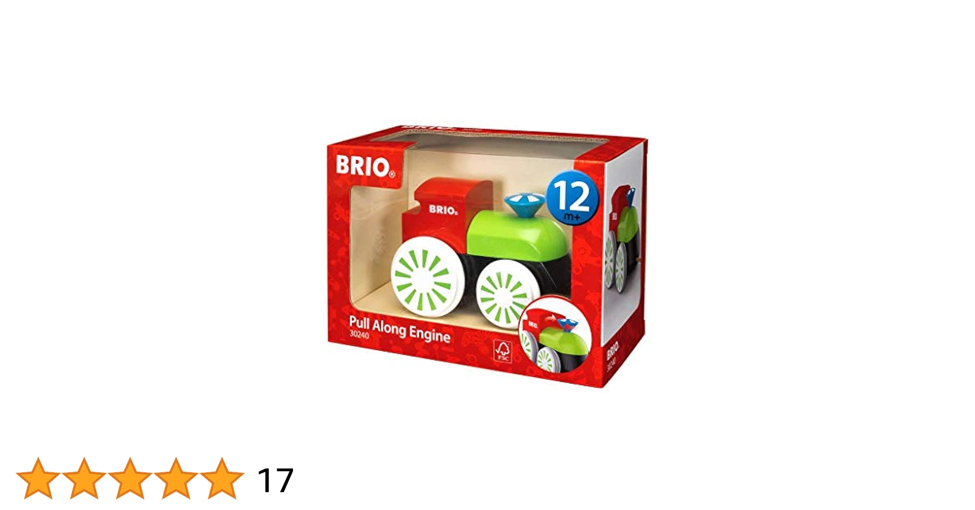 BRIO 木製蒸気機関車(カラー) 30240 Amazon | BRIO 木製蒸気機関車（カラー） 30240 | 手押し車
