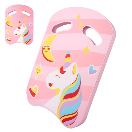 Yanghad Tabla de Natación para Niños, Tabla de Entreno de Natación, Ayuda para Natación Infantil, Tabla Natación Principiantes, para el Entrenamiento y Aprendizaje de la Natación (Rosa)