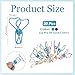 PATIKIL 30Pcs Paper Office Binder Clip, 1.2
