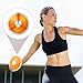 Wettarn 2pcs 1 kg Discus, Man Women Discus Track and Field Discuses Track and Field Equipment (Orange)