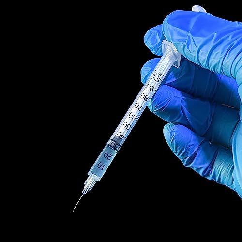 20 Stück1ml/cc 29G-8mm Kunststoff Mehrzweck-Messwerkzeuge, einzeln verpackt