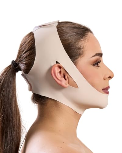 SHAPE CONCEPT Chin Strap for Sleeping 317 Medium Compression Double Chin Reducer and Chin Strap for Snoring