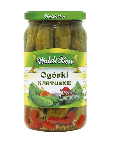 Salzgurken nach polnischer Art "Ogorki Kaktuskie", 840 g Cover