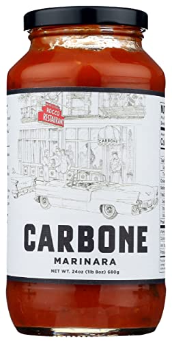 Carbone Marinara Pasta Sauce, Fat Free, Non GMO, 24 Ounce (Pack of 6) image 2