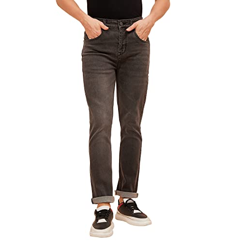 Image of HIGH STAR Men's Mid Rise Bootcut Fit Stretchable Jeans