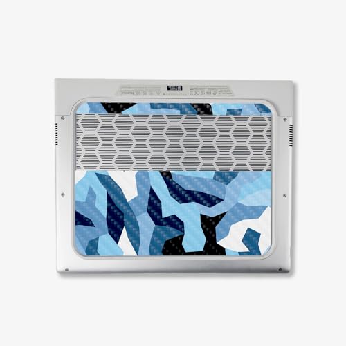 Image of MightySkins Carbon Fiber Skin Compatible With Alienware X14 R2 (2023) Full Wrap Kit - Sky Camouflage | Protective Durable Textured Carbon Fiber Finish | Easy To Apply & Change Styles | Made in the USA