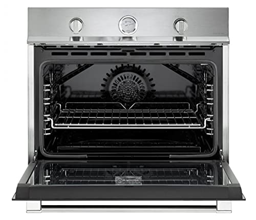 Verona VEBIG30NSS 30 Inch Built-In Single Gas Wall Oven 3.5 Cu Ft Capacity Convection Infrared Broiler Electronic Ignition Stainless Steel thumb #3