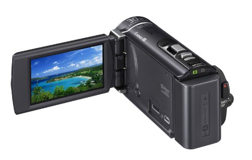Image of Sony HDR-CX210 High Definition Handycam 5.3 MP Camcorder with 25x Optical Zoom (Black) (2012 Model)