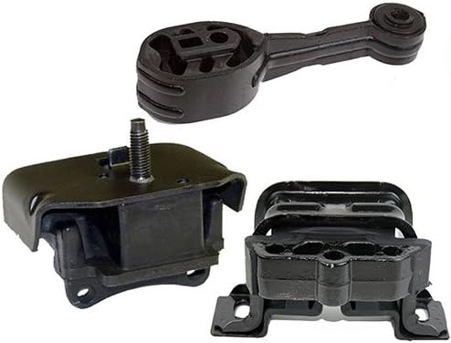 Engine Motor & Transmission Mount Compatible with 1991-2002 Saturn SC/SL/SW Series 1.9L Set 3PCS -K0261 |A2827 A2825 A2826