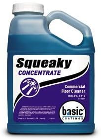 Squeaky Concentrate Commercial/Residential Hardwood Floor Cleaner by Basic Coatings