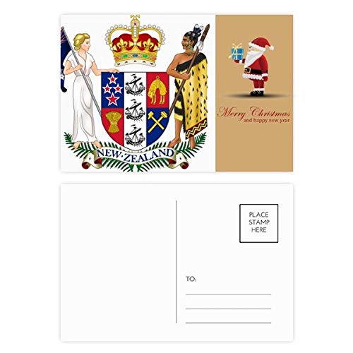 Cartes postales Nouvelle-Zélande Océanie Père Noël - Lot de 20 pièces pour correspondance