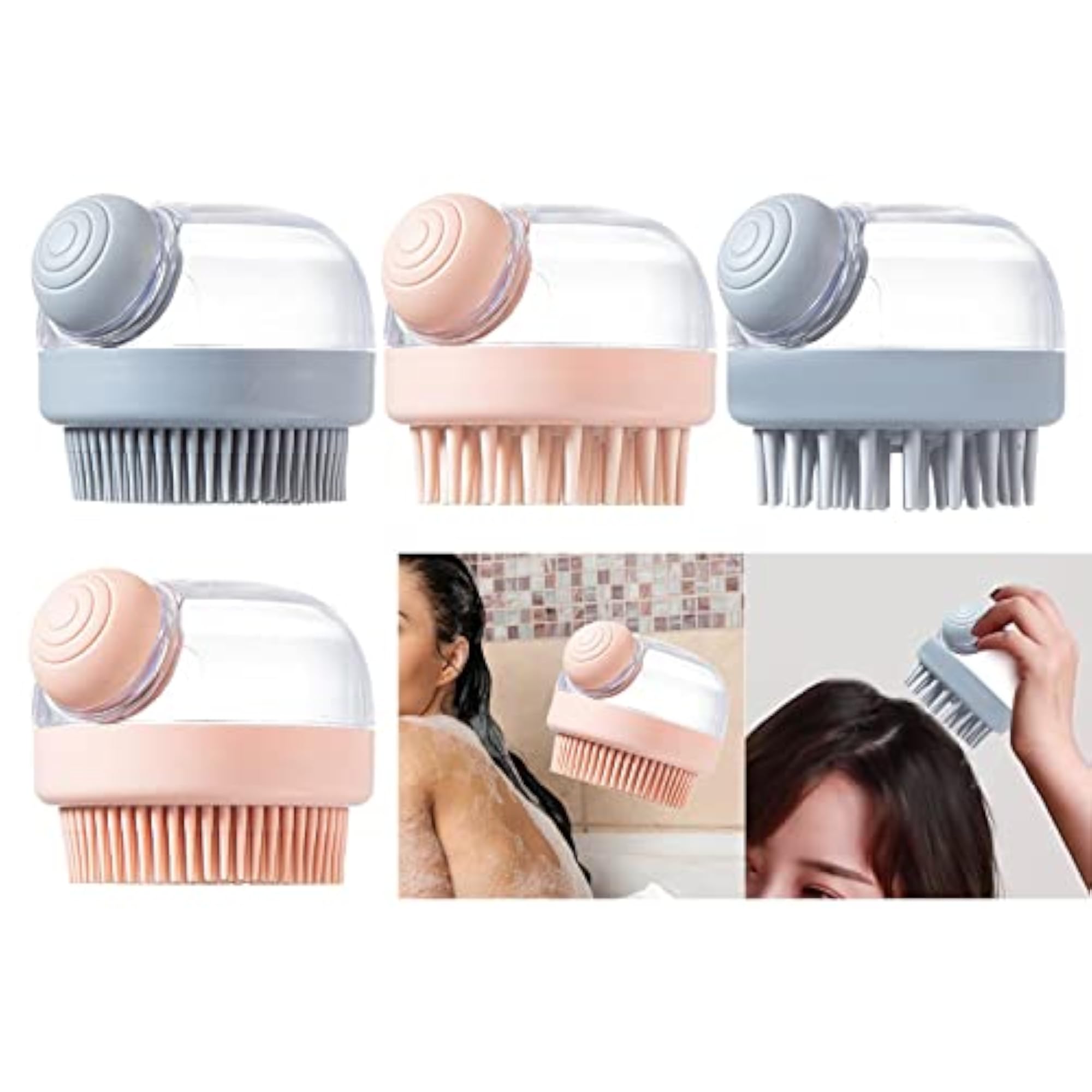 Manual Massage Comb for Bathroom and Pool Cleaning