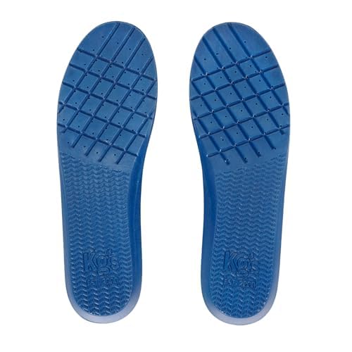 Image of KG's KG-Xtreme MAX Insoles - Memory Foam Shoe Insoles Men with Arch and Foot Support for All Day Comfort and Foot Pain Relief with Intellifresh Odor Eliminator (Size 7-9)