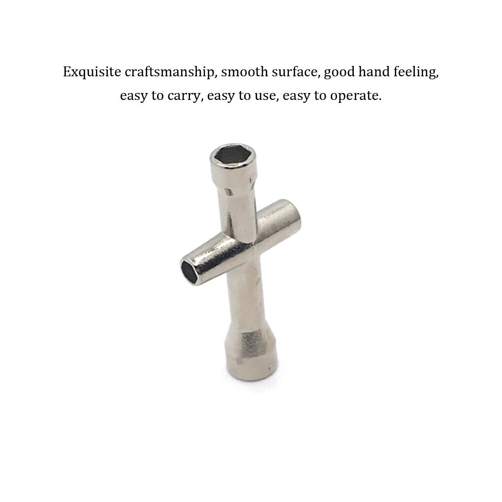 Chiave A Croce Per Auto RC - Set 4 Misure (4mm, 5mm, 5.5mm, 7mm), Robusta E Portatile Per Manutenzione - Foto 8