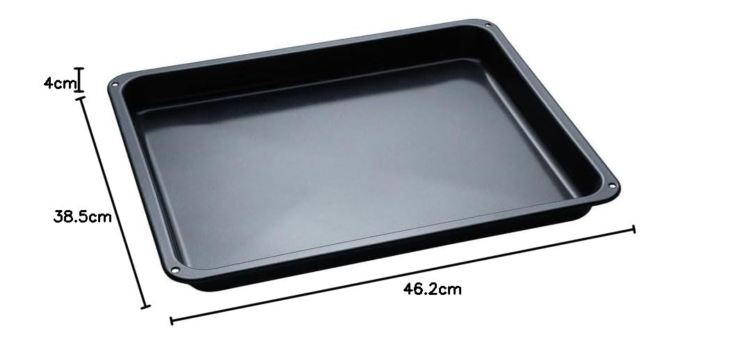 AEG Easy2Clean Brat- und Fettpfanne M9OOEC01 / Keramikbeschichtung / ohne Öl und Backpapier backen / einfache Reinigung /462 x 385 x 40 mm