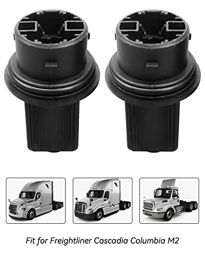 Ochiki Front Turn Signal Bulb Socket Fit For Freightliner Cascadia Columbia M2 Headlight Turn Signal Lamp, Turn Signal Light Socket Replace Hal 224-394-025, 2 Pcs #TOP2