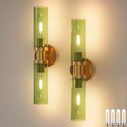 Rayogale Gold Wireless Battery Operated Wall Sconce with Remote Control