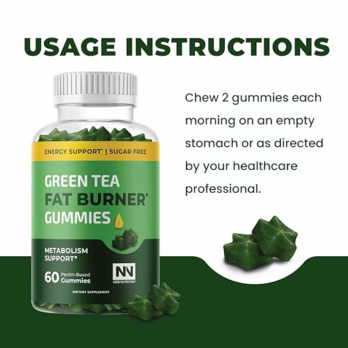 Nobi Nutrition GTG-NOB Green Tea Fat Burner Gummies thumb #5