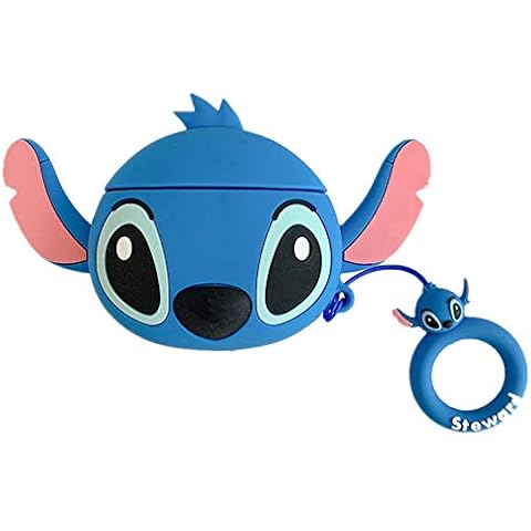 ZOSTLAND Wireless Earphone Case (Blue Alien) Cover