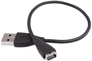 Kissmart USB Charge Cable Holder for Fitbit Charge HR