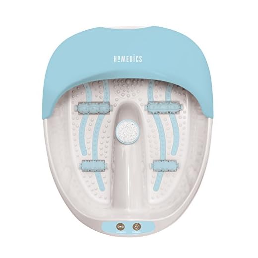 Homedics FS150 Bañera de Hidromasaje, Mantiene el Agua Caliente, Terapia Magnética, 4 Imanes Colocados en los Puntos Básicos de Reflexología