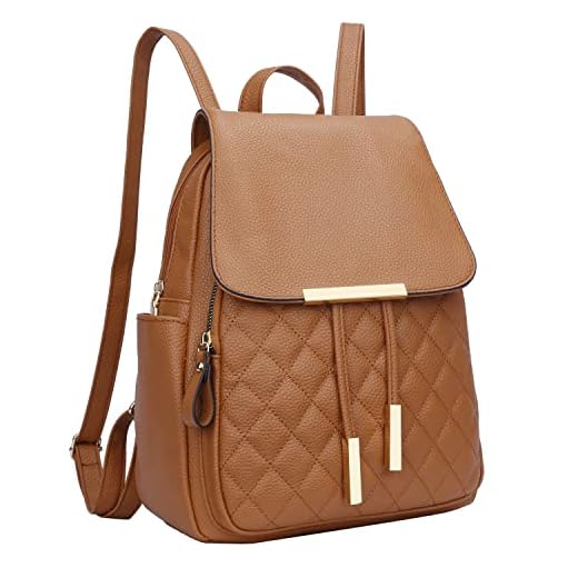 17+ Fall Outfit Ideas for Women That Always Look Stylish Leather Backpack