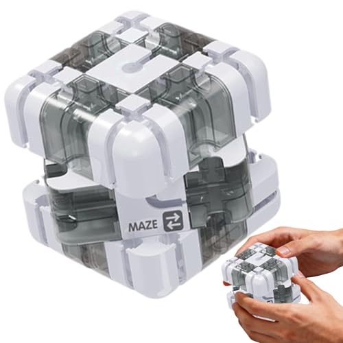 Design strutturale sicuro: il 3D Maze Cube presenta un adattamento strutturale sicuro per la rotazione e un meccanismo di bloccaggio anti-distacco, garantendo la sicurezza del movimento controllato durante l'uso. Questo design di connessione sicura delle parti impedisce lo smontaggio accidentale, fornendo un'esperienza affidabile per gli utenti che amano risolvere enigmi complessi senza interruzioni delle loro attività di gioco.