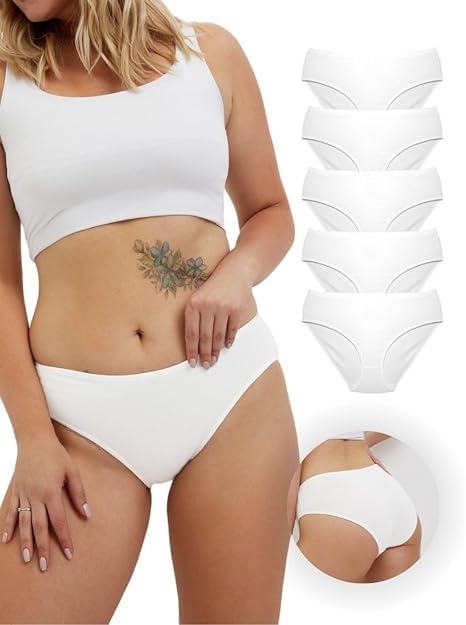 Underwear Premium Underwear for Women, Mid Rise Women’s Knickers, Breathable Organic Cotton Panties for Women, Comfortable Ladies-image-14