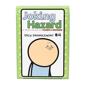 Deck Enhancement #4 – The Fourth Expansion of Joking Hazard Comic Building Card – Party Game by Cyanide and Happiness for 3-10 Players,Green