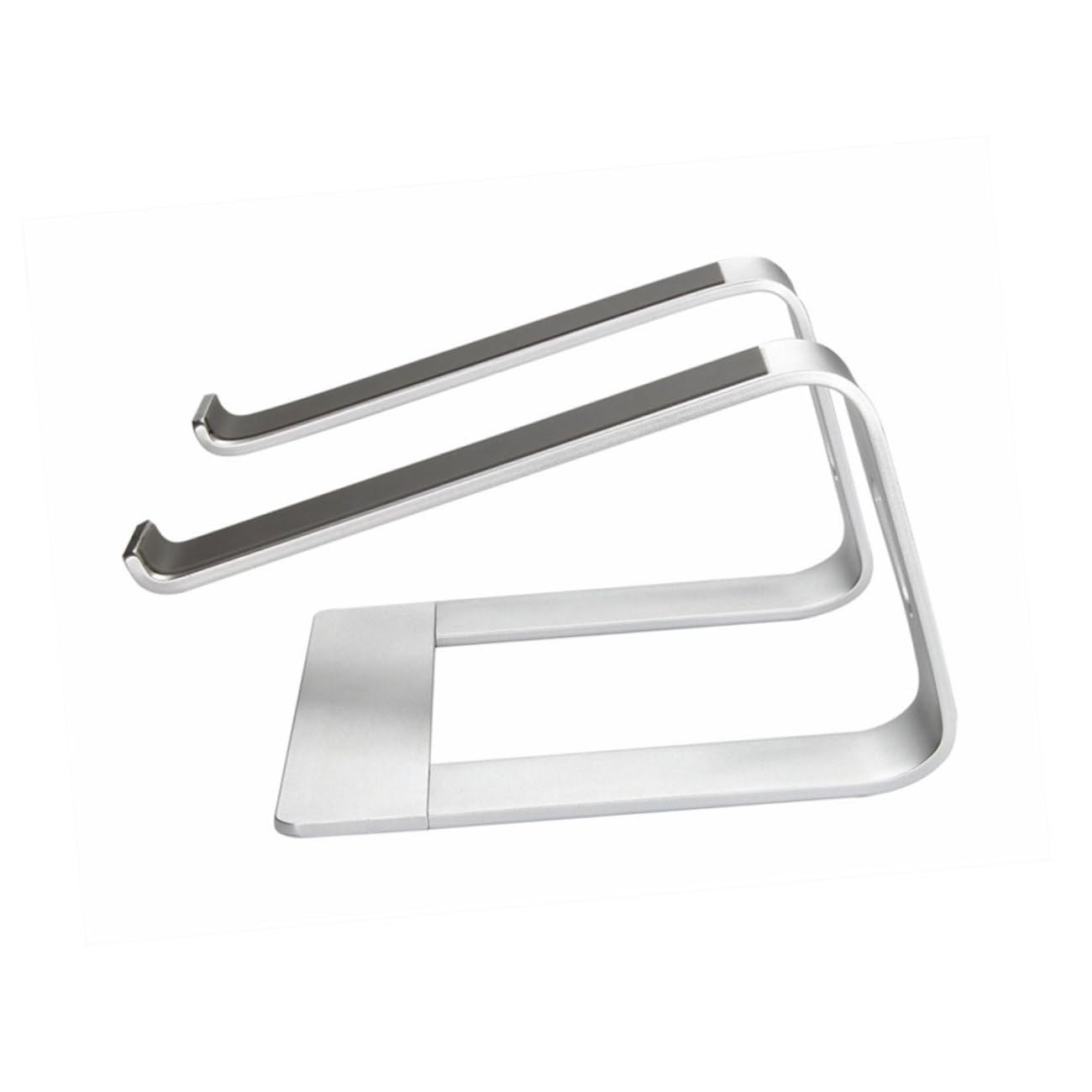 KOMBIUDA Soporte De Ordenador Portátil De Aluminio Ventilado Soporte Portátil para Laptop Base Ligera y Resistente Almohadillas Antideslizantes para Oficina Hogar