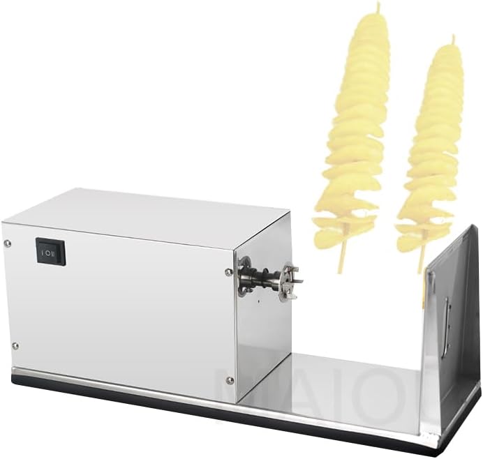 Automatic Stretch Tornado Potato Slicer Electric Machine Potato Spiral Cutting Machine Potato Chips Machine