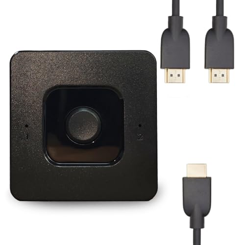 HDMI セレクター、4K@60Hz、1入力2出力/2入力1出力、手動切替、PS5/PS4/Xbox対応、ミニサイズ