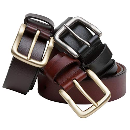 Hoggs of Fife Hoggs Luxury Leather Belt Tan Large Brown Large Brown Belts