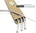 GFDesign Big Drinking Straws Reusable 12 Inches Extra Long 9mm Extra Wide SUS 304 Food-Grade 18/8 Stainless Steel - Set of 4 with 2 Cleaning Brushes - Bent