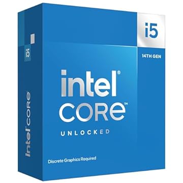 Intel® Novo processador Core™ i5-14600KF para desktop para jogos, 14 núcleos (6 núcleos P + 8 núcleos E) - Desbloqueado