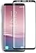Produktbild AMNIE [3 Stück Panzerglas Schutzfolie für Samsung Galaxy S9, Anti-Öl, HD, 9H Härte, Blasen und Fingerabdruck, Einfaches Anbringen, Kratzer, Klar Displayschutzfolie für Samsung Galaxy S9  Schwarz