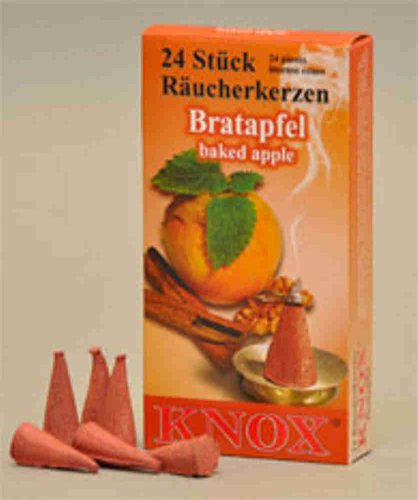 Preisvergleich Produktbild Knox Räucherkerzen Bratapfel 24 St. / Pkg.