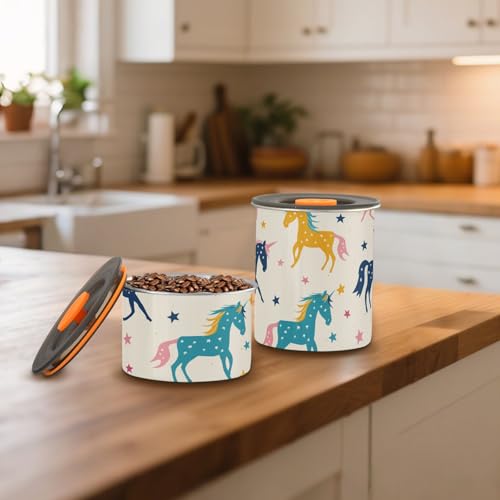 Contenedor para café unicornio acero inoxidable 500 ml miniatura 7