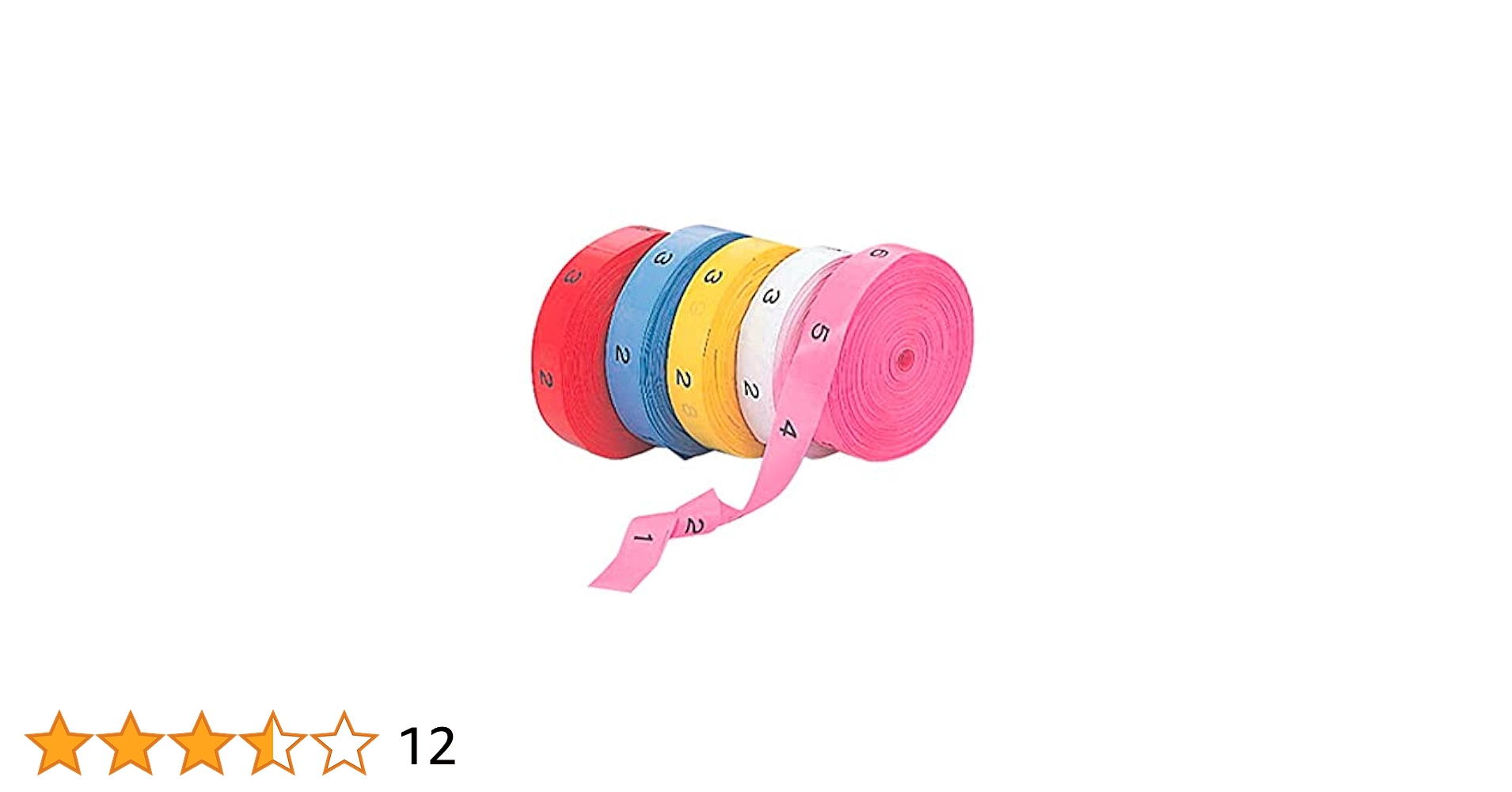 Amazon.co.jp: 竹谷商事 ナンバーテープ NTP-30 (赤/青/黄/白/桃