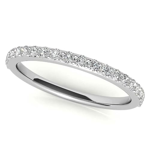 10K Solid White Gold Handmade Engagement Ring 1 Ct Oval Cut Moissanite Diamond Solitaire Wedding/Bridal Ring For Women/Her Anniversary Ring Sets (7) #TOP4