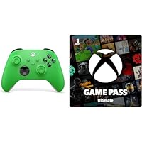 Xbox Mando Velocity Green + Game Pass Ultimate | Suscripción de